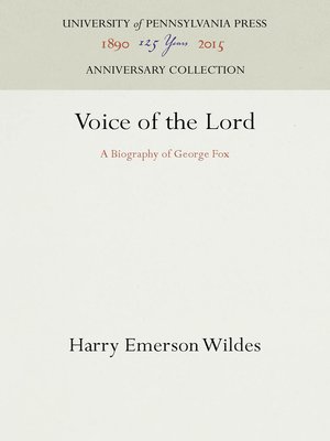 cover image of Voice of the Lord
